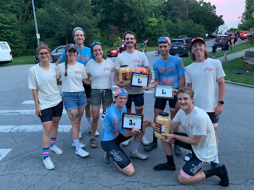The Soupless Velo Squad taking home cheese balls and other awards